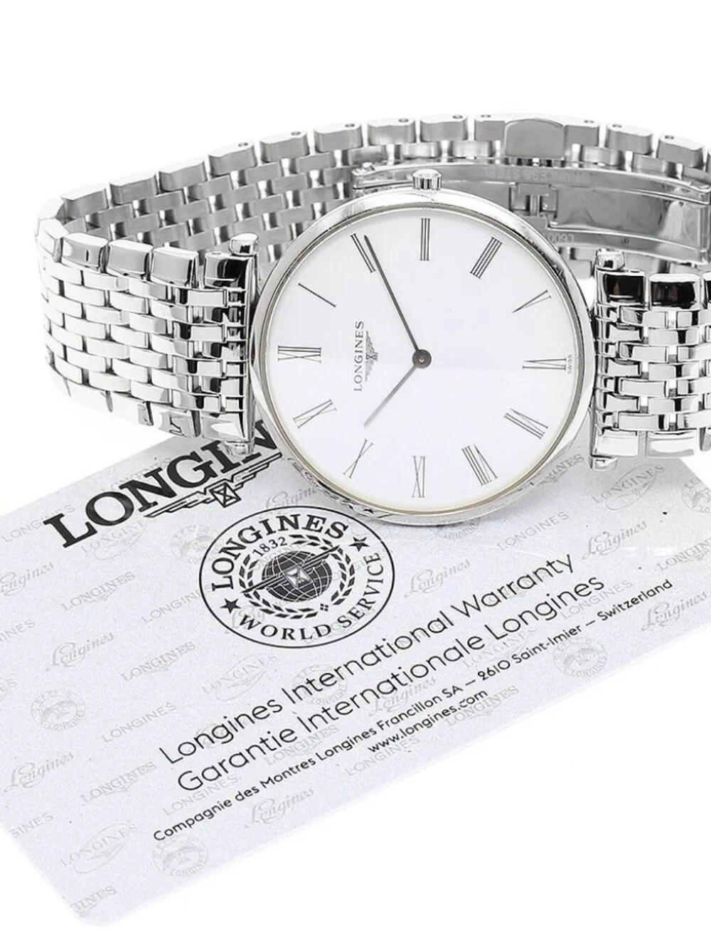 LONGINES Grand classic L4.755.4 white Dial Quartz Men's Watch_897304 - Picture 7 of 12